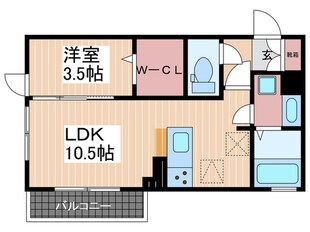 メゾン・ドＦＫ東雲本町の物件間取画像